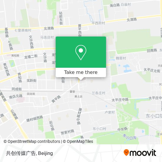 共创传媒广告 map