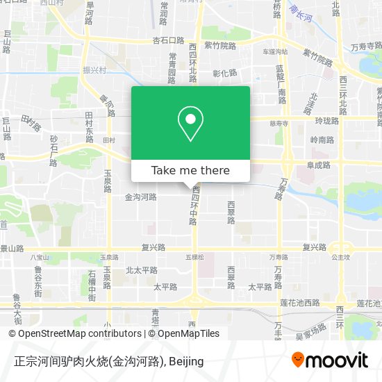 正宗河间驴肉火烧(金沟河路) map