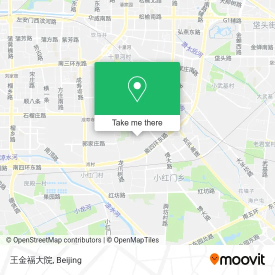 王金福大院 map
