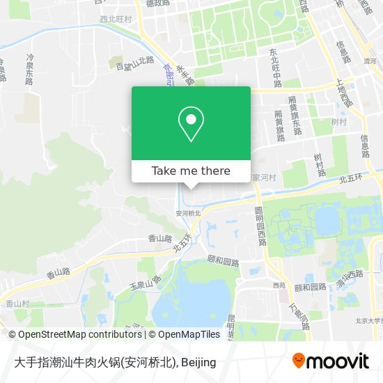 大手指潮汕牛肉火锅(安河桥北) map