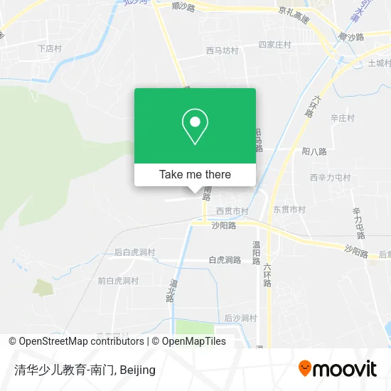 清华少儿教育-南门 map