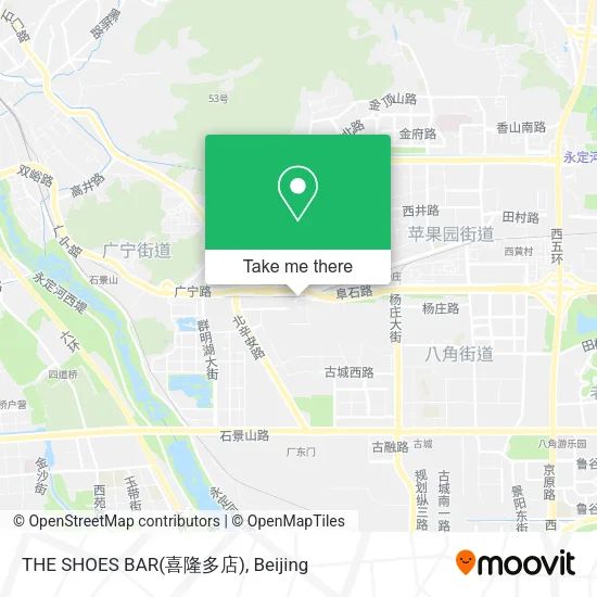 THE SHOES BAR(喜隆多店) map