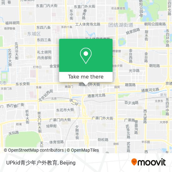 UPkid青少年户外教育 map
