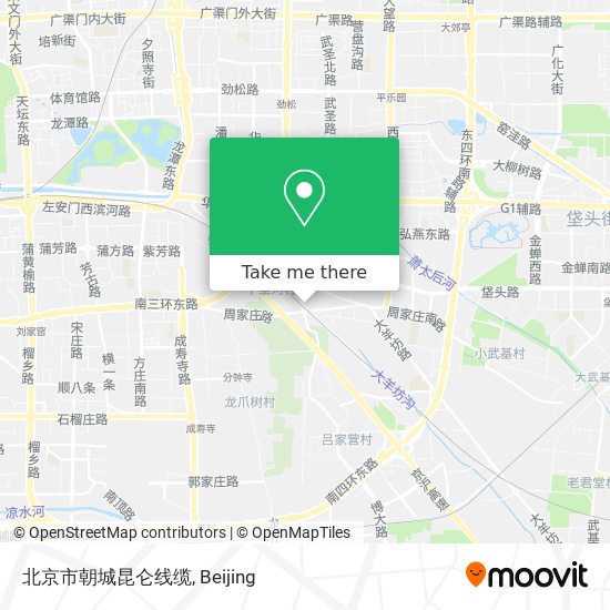 北京市朝城昆仑线缆 map