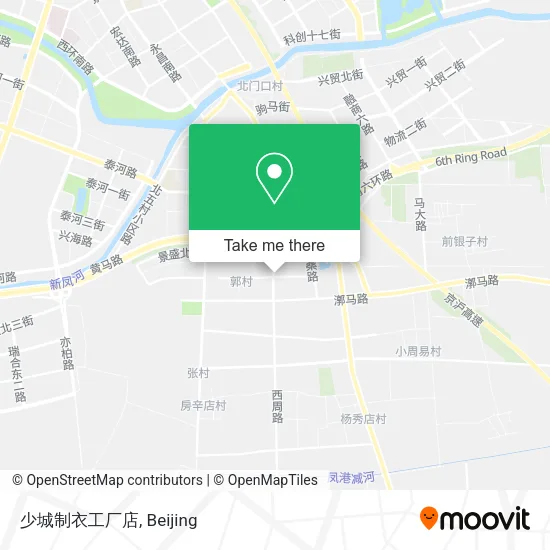 少城制衣工厂店 map