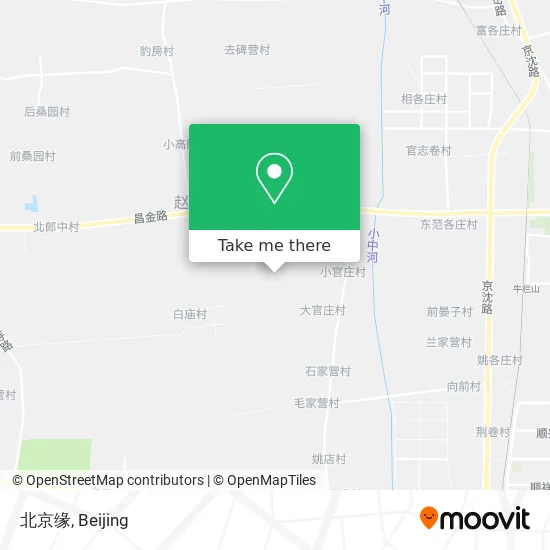 北京缘 map