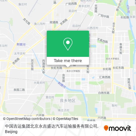 中国吉运集团北京永吉盛达汽车运输服务有限公司 map