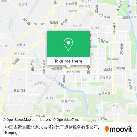 中国吉运集团北京永吉盛达汽车运输服务有限公司 map