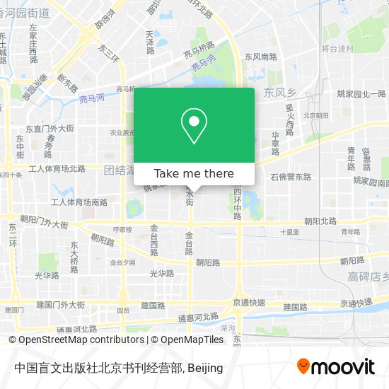 中国盲文出版社北京书刊经营部 map