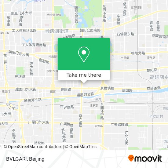 BVLGARI map