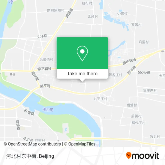 河北村东中街 map