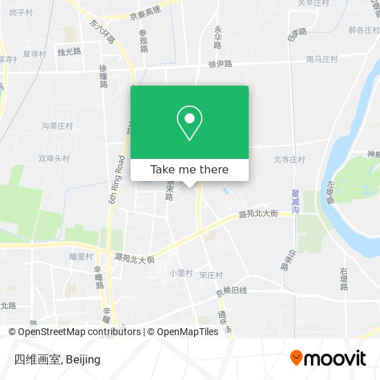 四维画室 map
