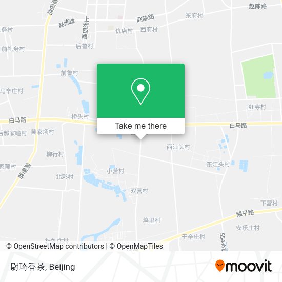 尉琦香茶 map