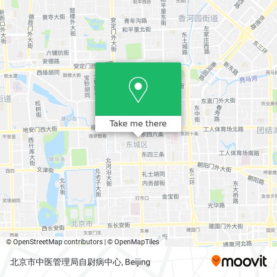 北京市中医管理局自尉病中心 map