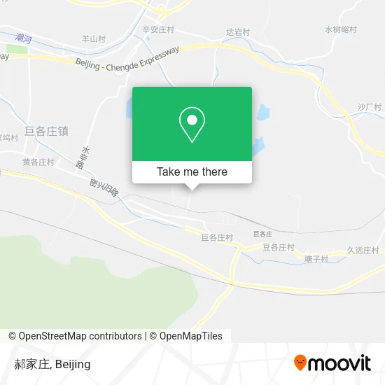 郝家庄 map