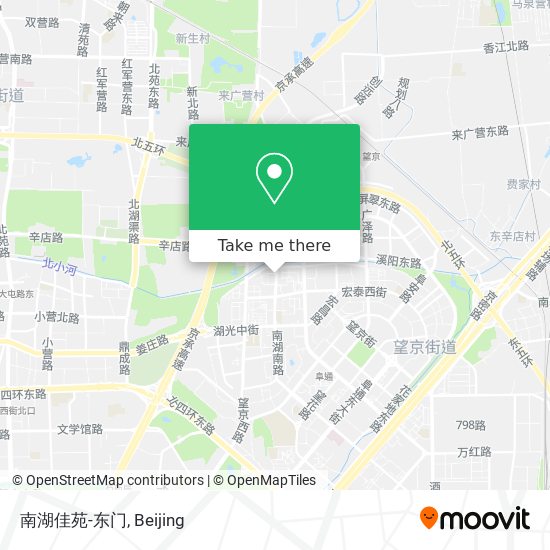 南湖佳苑-东门 map
