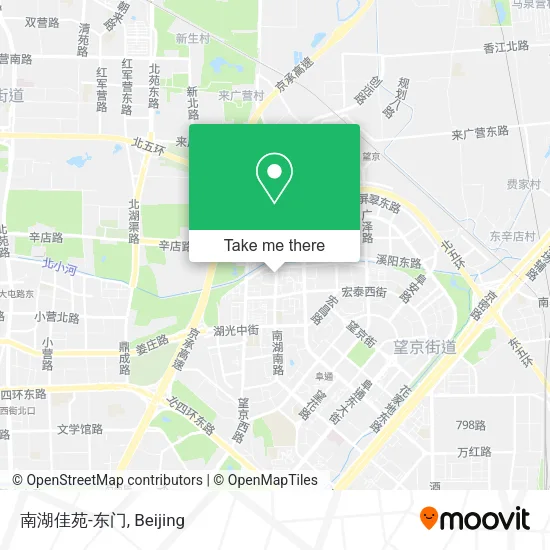 南湖佳苑-东门 map