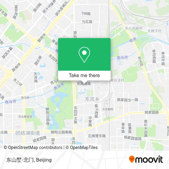 东山墅-北门 map