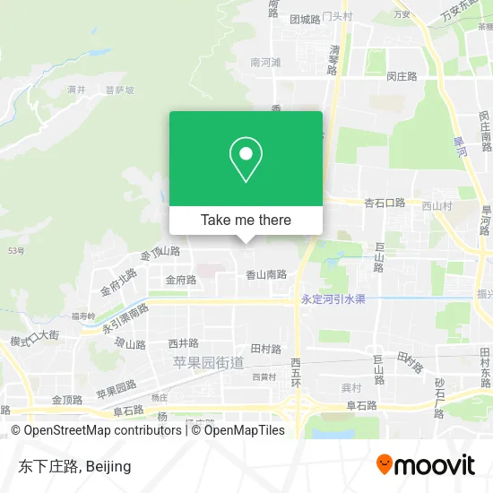 东下庄路 map