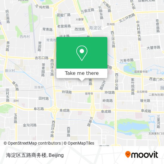 海淀区五路商务楼 map