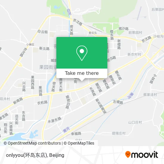 onlyyou(环岛东店) map
