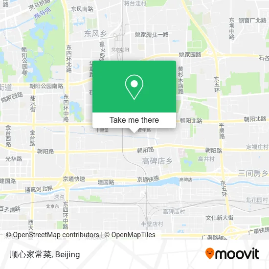 顺心家常菜 map