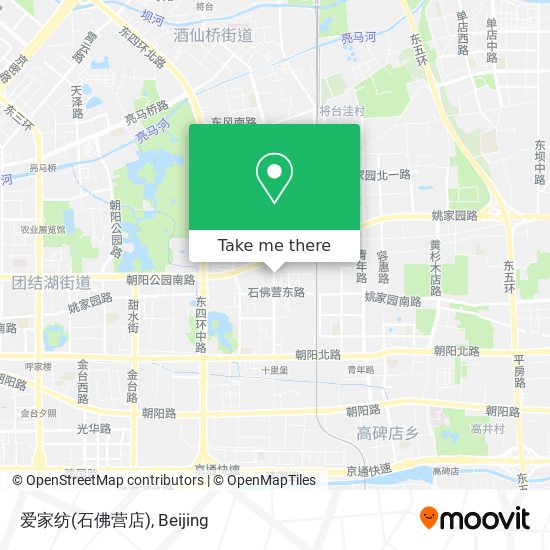 爱家纺(石佛营店) map
