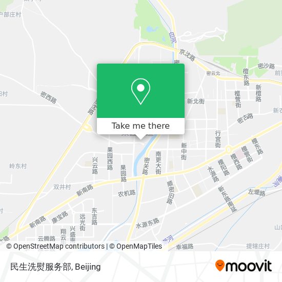 民生洗熨服务部 map