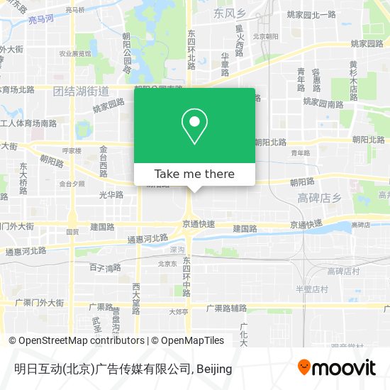 明日互动(北京)广告传媒有限公司 map