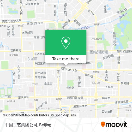 中国工艺集团公司 map
