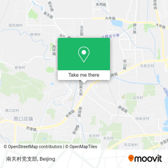 南关村党支部 map