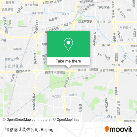 福恩德莱装饰公司 map