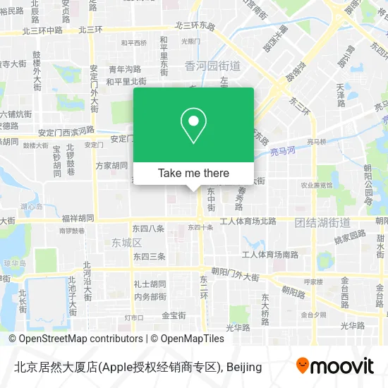 北京居然大厦店(Apple授权经销商专区) map