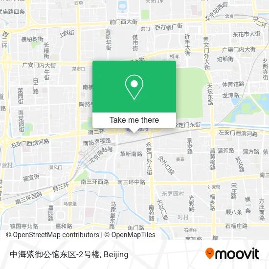 中海紫御公馆东区-2号楼 map