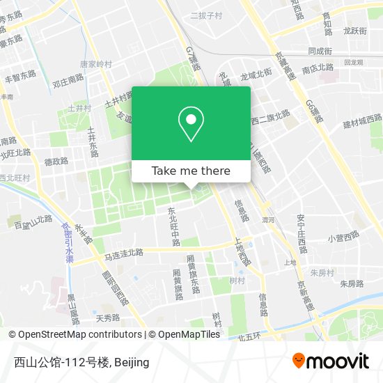 西山公馆-112号楼 map