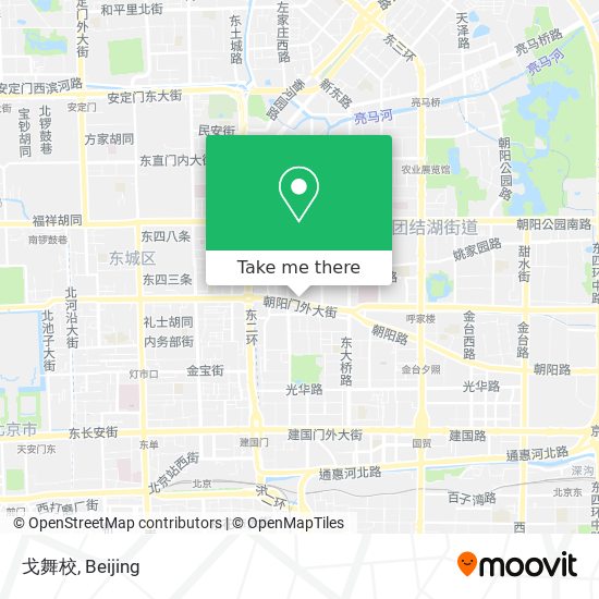 戈舞校 map