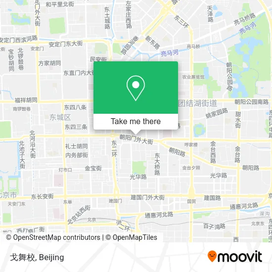 戈舞校 map