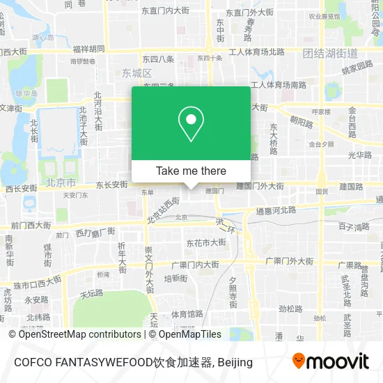 COFCO FANTASYWEFOOD饮食加速器 map