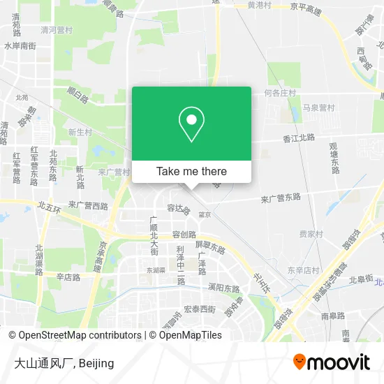 大山通风厂 map