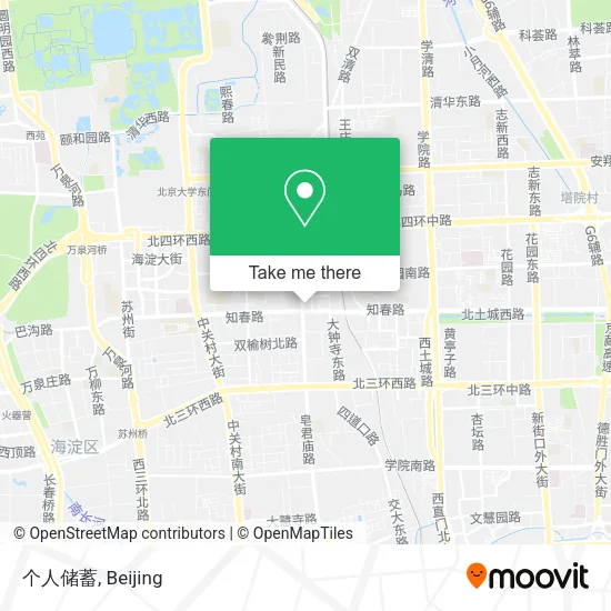 个人储蓄 map