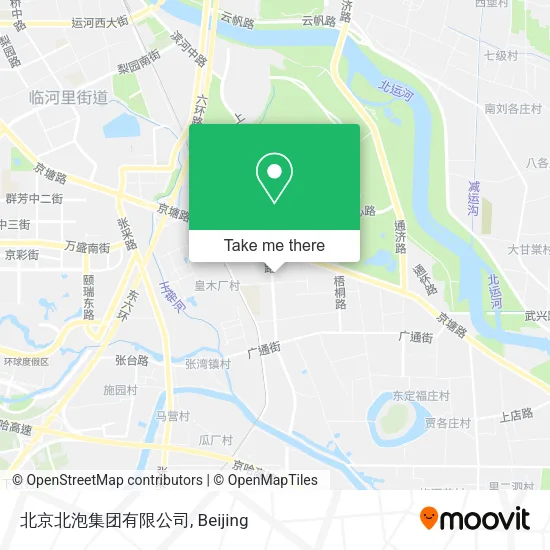 北京北泡集团有限公司 map