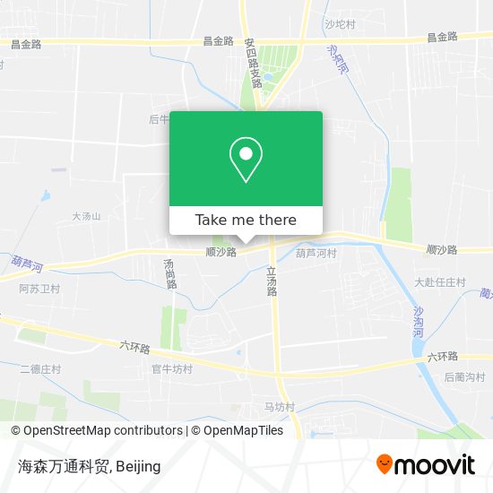 海森万通科贸 map