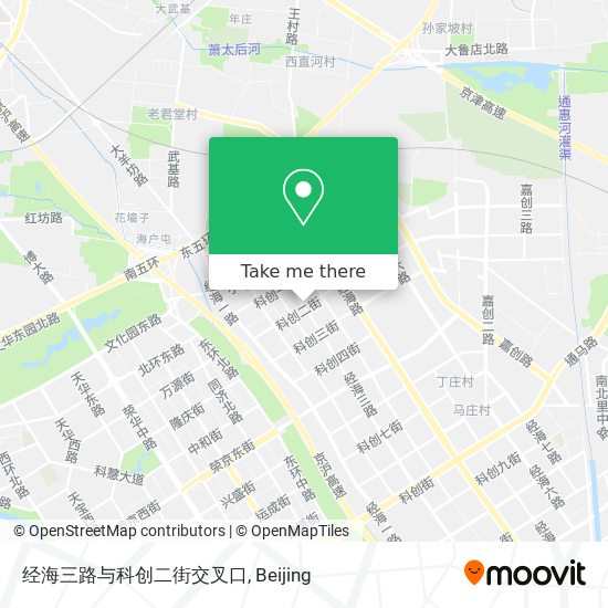 经海三路与科创二街交叉口 map
