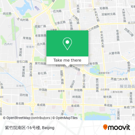 紫竹院南区-16号楼 map