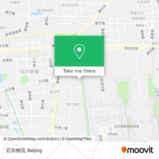 启东物流 map