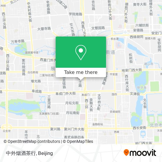 中外烟酒茶行 map
