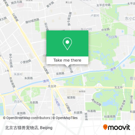 北京古猫兽宠物店 map