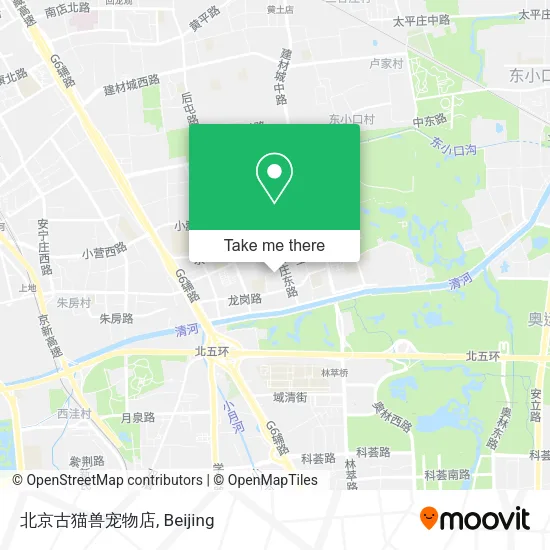 北京古猫兽宠物店 map