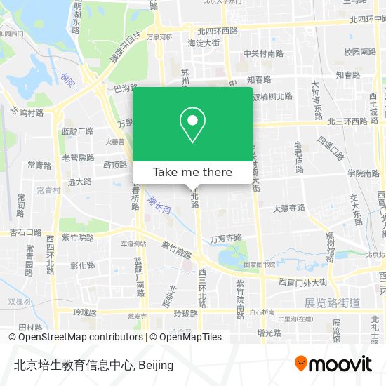 北京培生教育信息中心 map