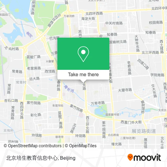北京培生教育信息中心 map